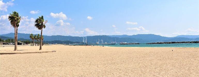 片男波海水浴場