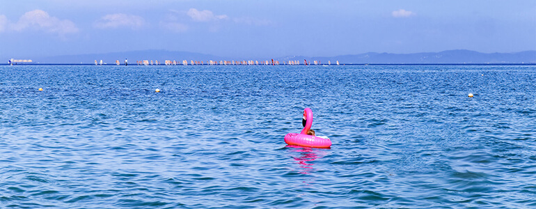 用宗海岸海水浴場