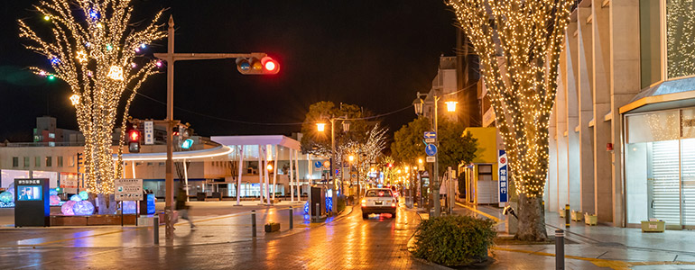 光のしずくイルミネーション