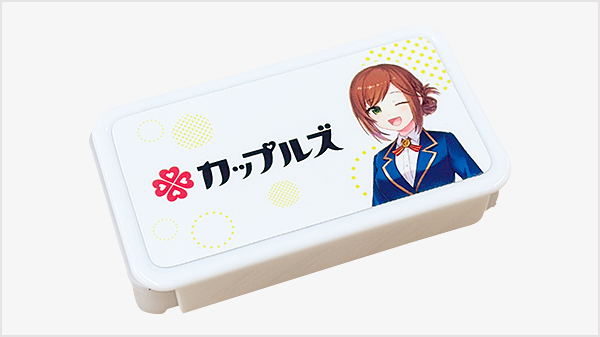 スライドケース型オリジナルコンドーム(コンドーム2個入り)