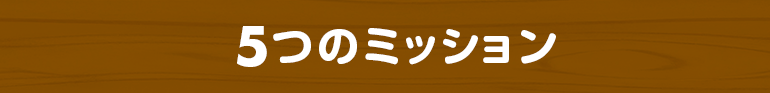 5つのミッション