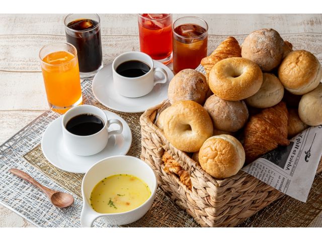 朝食に、お墨付きレストラン使用の「美味しいが伝わる」贅沢パン！現状の宿泊朝食メニューにパンメニューが...