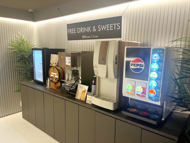 FreeDrink＆Sweetsコーナー