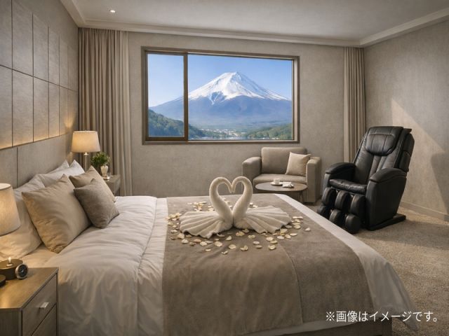 富士山ビューのお部屋