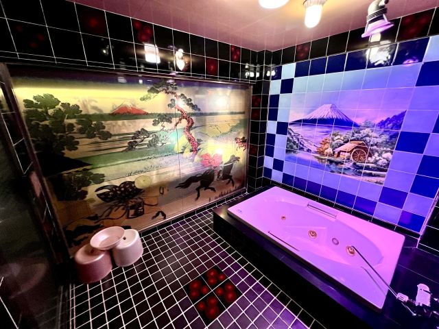30号室 和と幻想が交差する癒やしのバスルーム