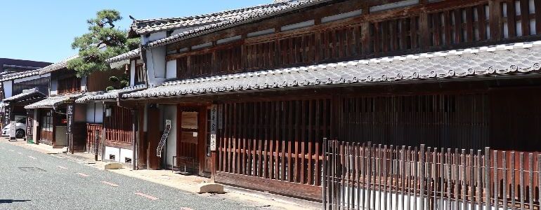 今井町の町並み (今井町伝統的建造物群保存地区)