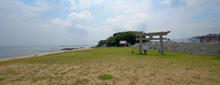 蓑島(みのしま)海水浴場