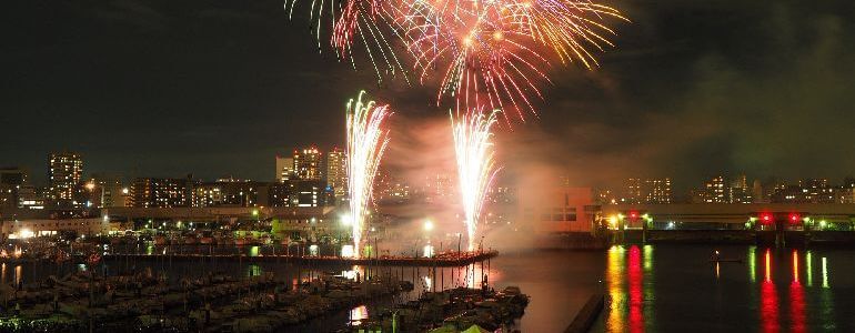 ふなばし市民まつり 船橋港親水公園花火大会 / ※2022年開催終了※