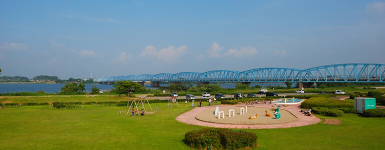 阿賀野川河川公園