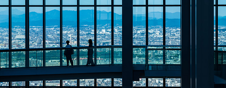 屋外展望台スカイプロムナード