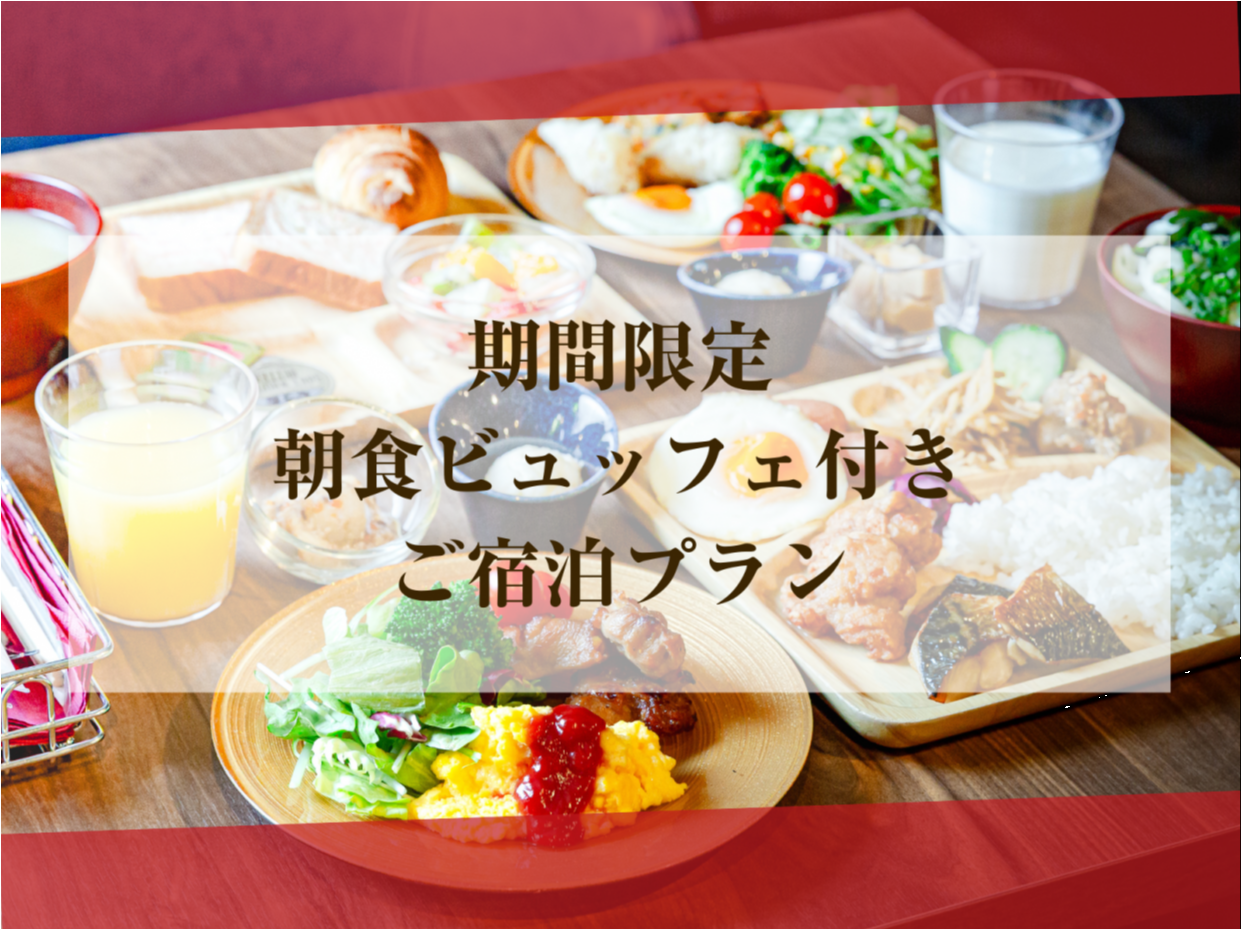 【当日限定バリアンタイプ】朝食ビュッフェ付ご宿泊プラン（特日｜21時～）