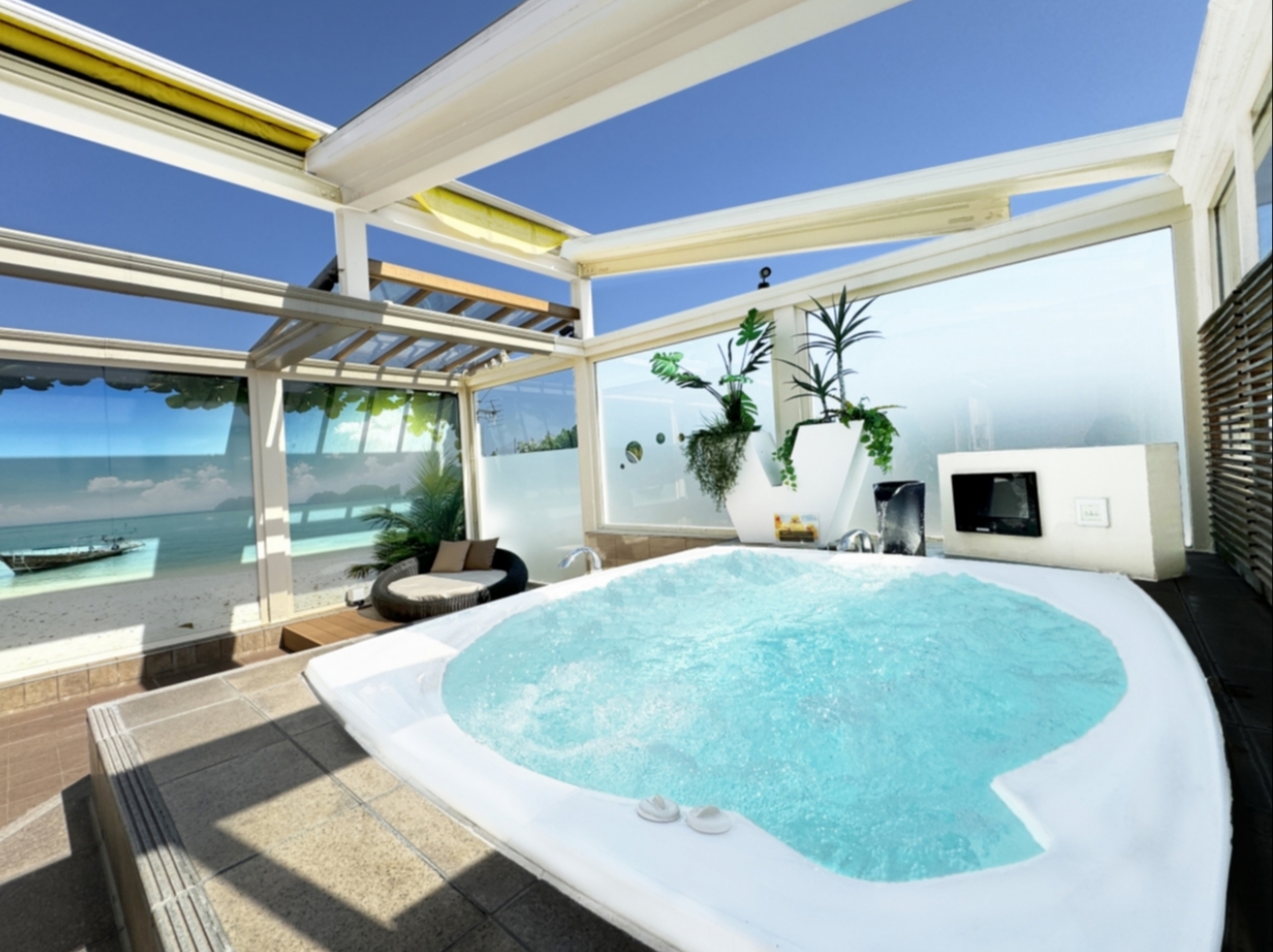 【カップルズ限定】★休日★特典付き★【露天風呂付】AMPIO VIP1・破格プラン「最大13時間滞在可」