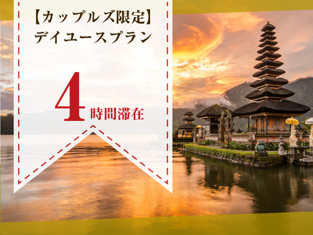 【バリアンタイプ禁煙/4時間滞在！】〈土・日・祝日〉デイユースプラン(チェックイン14時～18時)