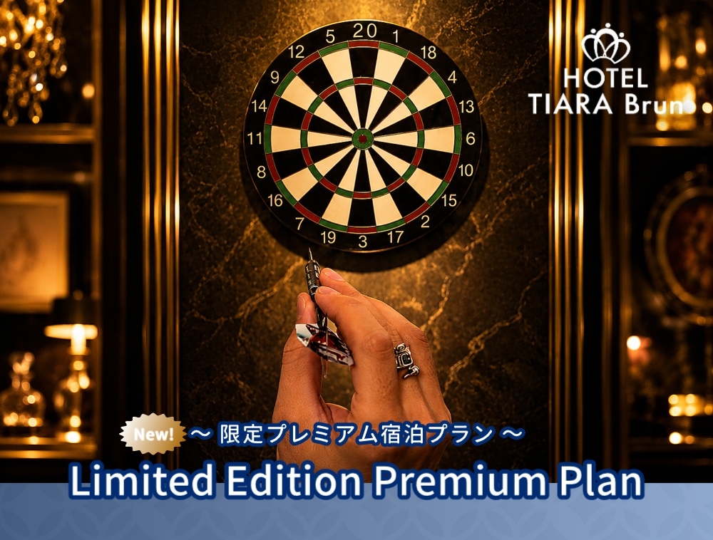 【日～木//Enjoy】Private DARTS LIVEご宿泊プラン (Ａ/ダーツライブ・KINUJO・無料朝食)