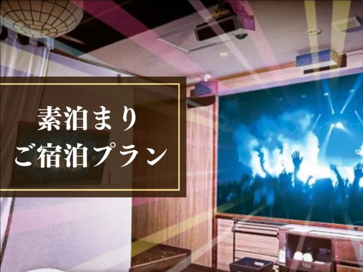 【20時～翌12時までOK】シアタースイートタイプ【禁煙】/素泊まりご宿泊プラン（日～木）