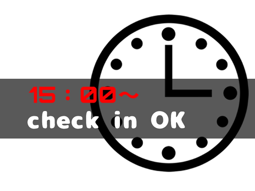 アーリーチェックインプラン／15:00in～翌11:00out／DELUXE ROOM確約／素泊まり