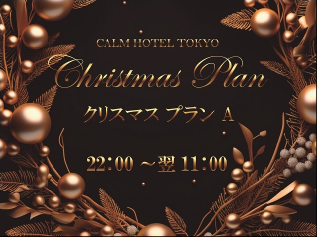 Calm Hotel クリスマスプラン A