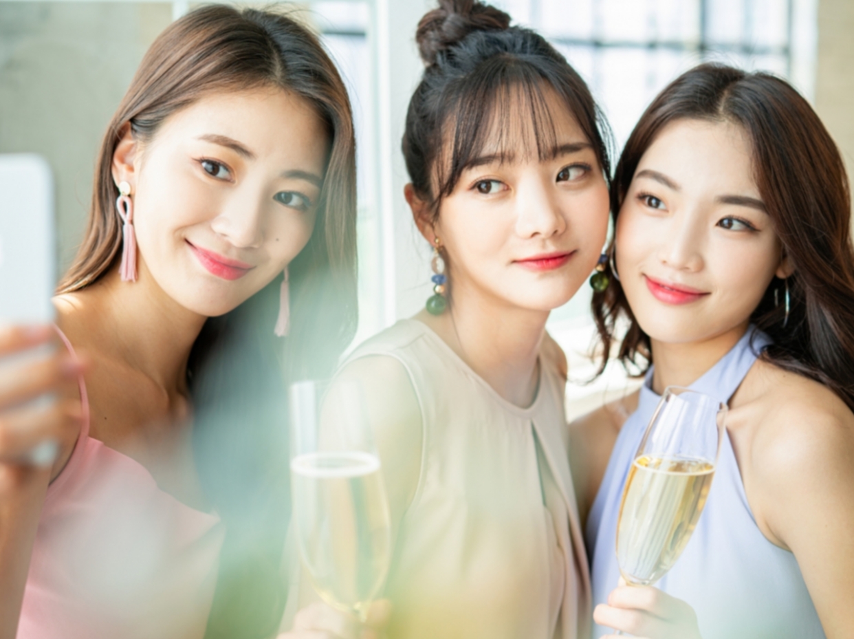 【カップルズ限定】祝「休憩」”特典付”★女子会3名プラン★《Sタイプ》11時～チェックイン可！